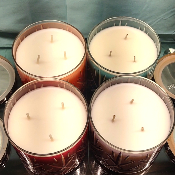 Bath and Body Works Candles Sweet Whiskey, Juniper & Gin, Spiced Apple Toddy ect - Picture 2 of 2